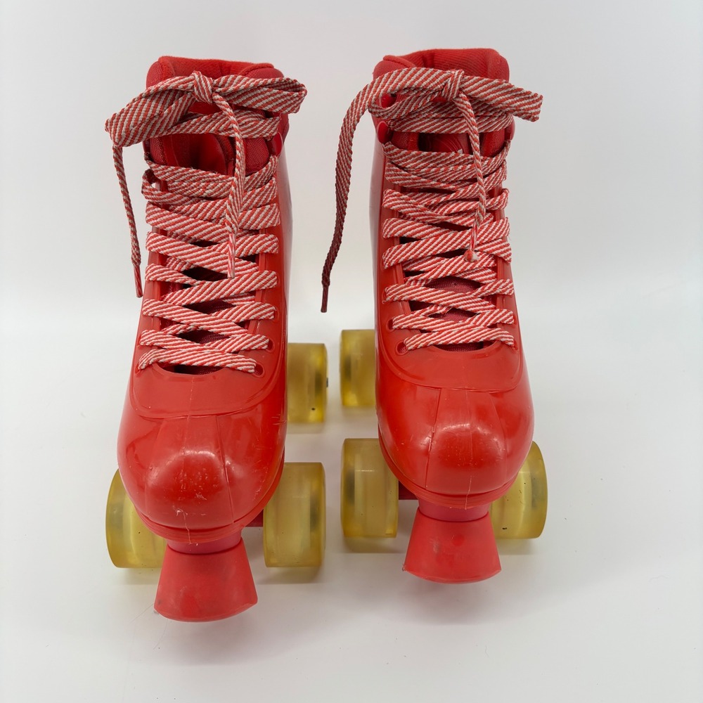 Infinity Cherry Cruise Kids Red Adjustable Quad Roller Skates Size J12-2 Small‎